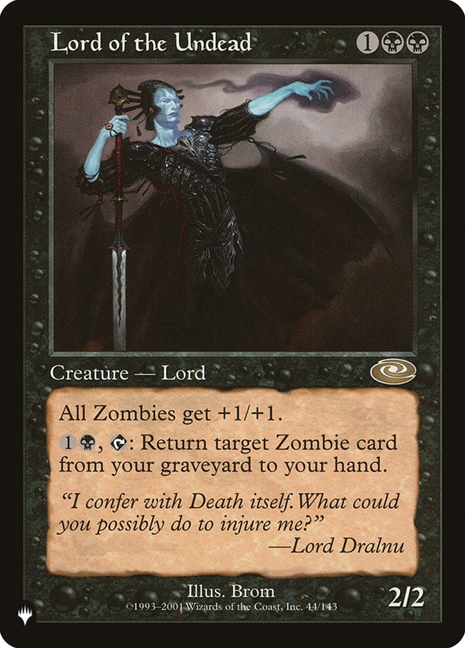Lord of the Undead [The List] | Black Swamp Games