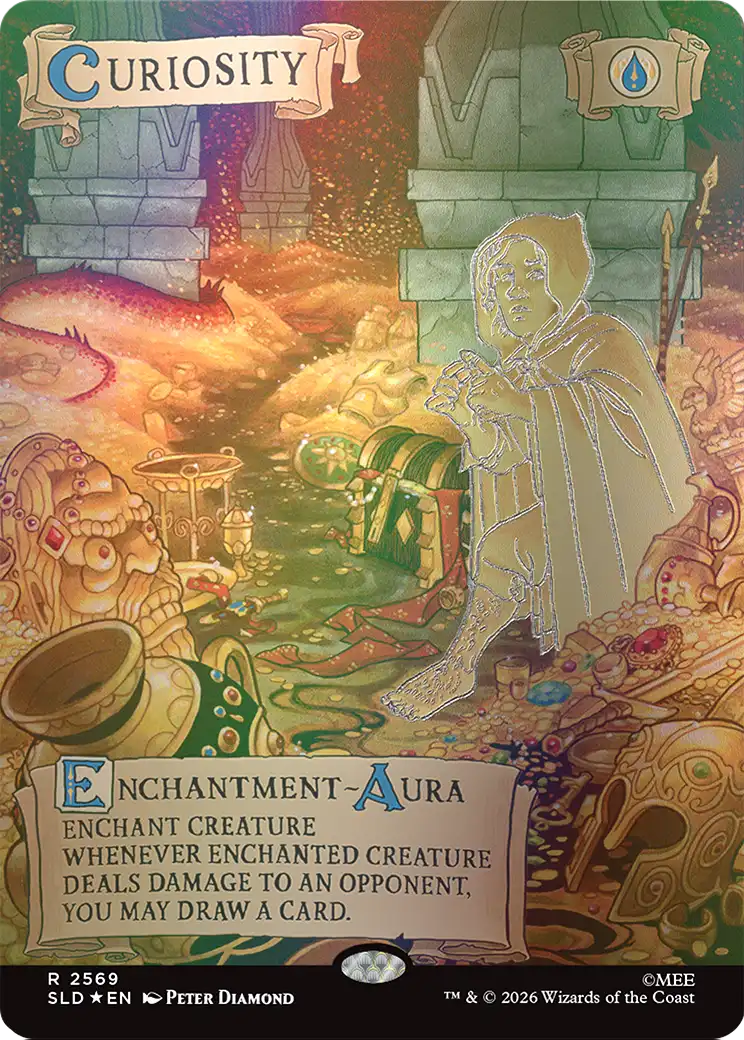 Curiosity (2569) (Out Of Sight Foil) [Secret Lair Drop Series] | Black Swamp Games