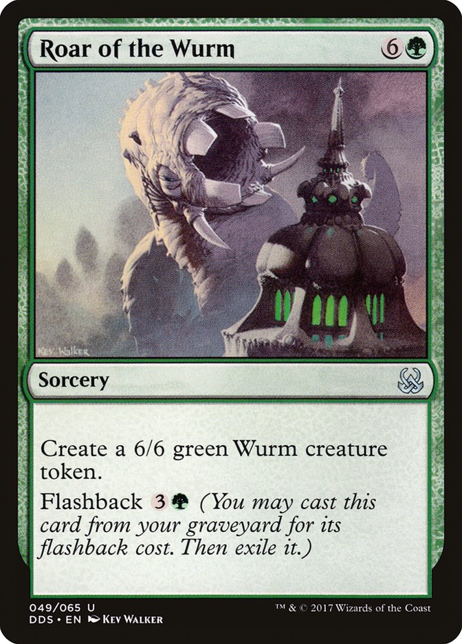 Roar of the Wurm [Duel Decks: Mind vs. Might] | Black Swamp Games