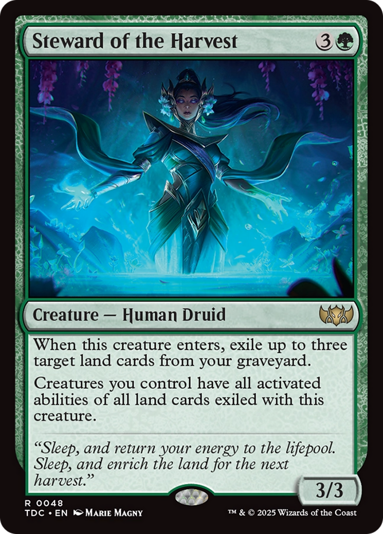 Steward of the Harvest [Tarkir: Dragonstorm Commander] | Black Swamp Games