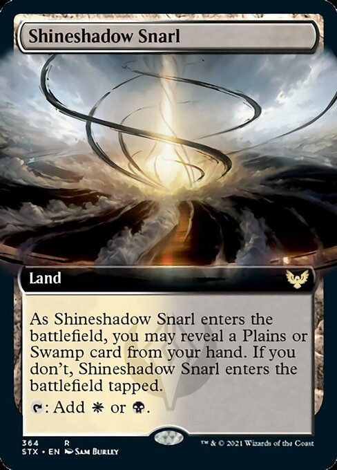 Shineshadow Snarl (Extended Art) [Strixhaven: School of Mages] | Black Swamp Games