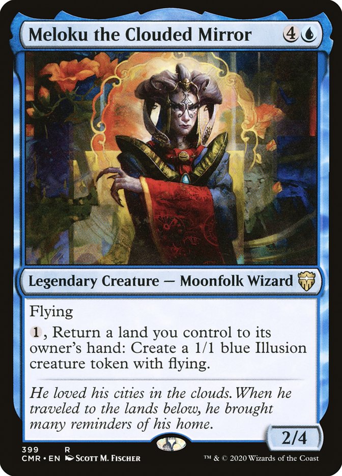 Meloku the Clouded Mirror [Commander Legends] | Black Swamp Games