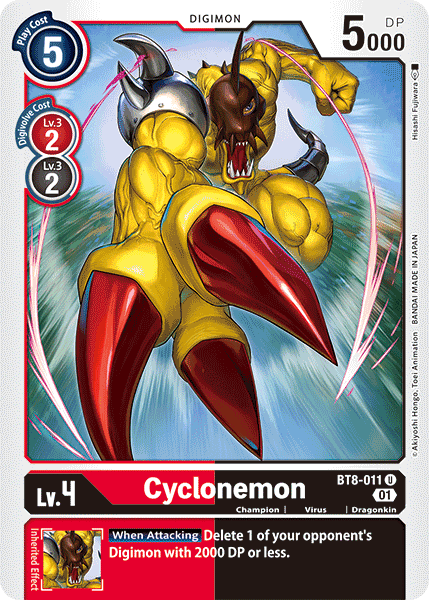 Cyclonemon [BT8-011] [New Awakening] | Black Swamp Games