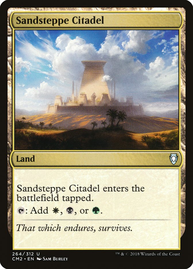 Sandsteppe Citadel [Commander Anthology Volume II] | Black Swamp Games