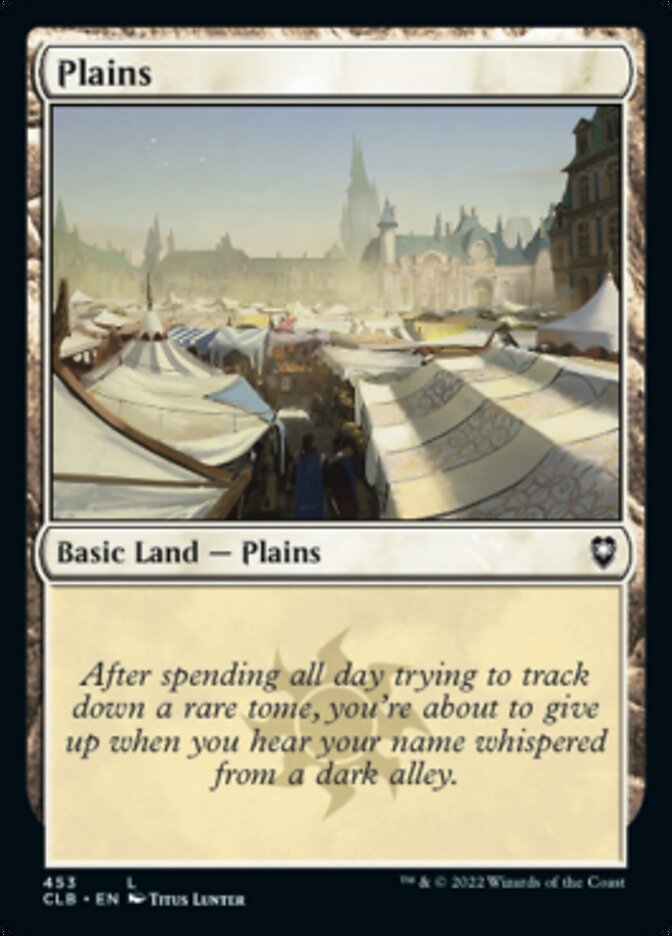 Plains (453) [Commander Legends: Battle for Baldur's Gate] | Black Swamp Games