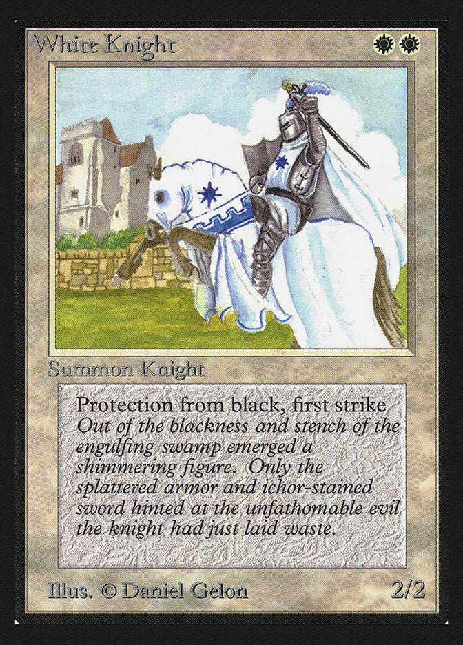 White Knight [International Collectors' Edition] | Black Swamp Games