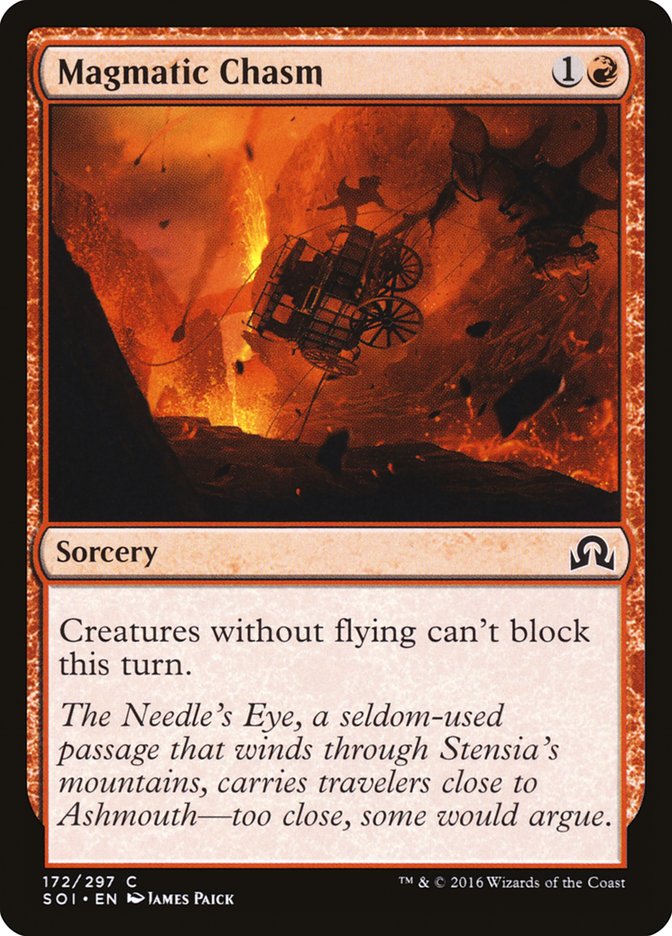 Magmatic Chasm [Shadows over Innistrad] | Black Swamp Games