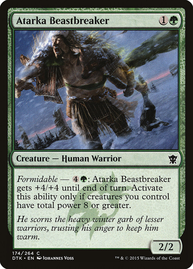 Atarka Beastbreaker [Dragons of Tarkir] | Black Swamp Games