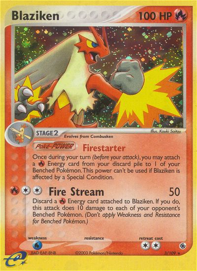 Blaziken (3/109) [EX: Ruby & Sapphire] | Black Swamp Games