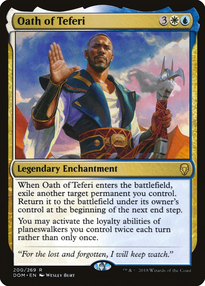 Oath of Teferi [Dominaria] | Black Swamp Games