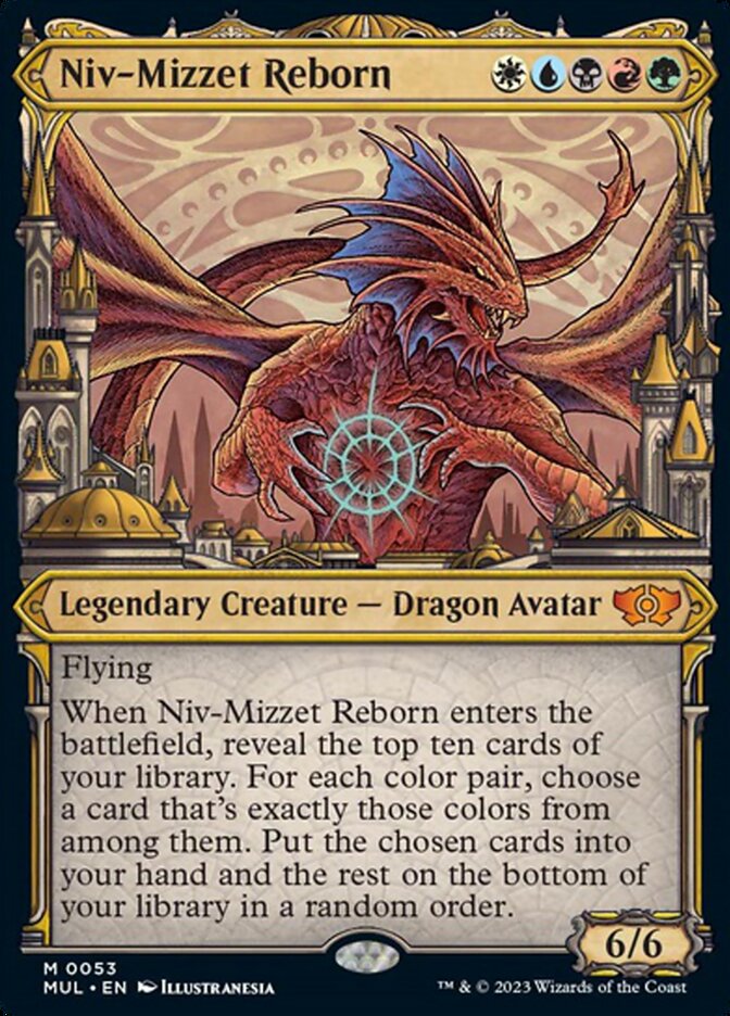 Niv-Mizzet Reborn [Multiverse Legends] | Black Swamp Games
