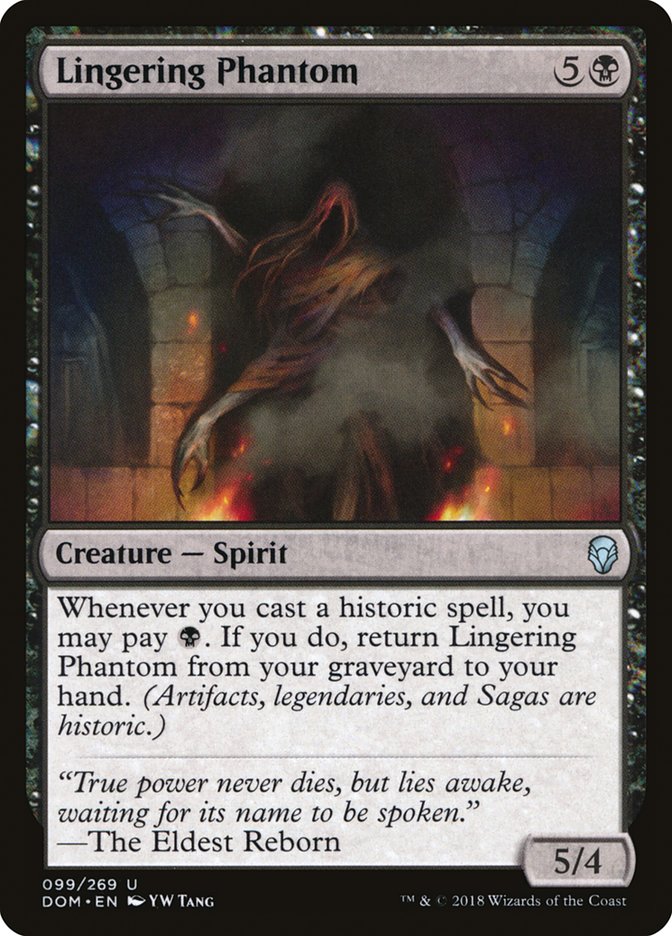 Lingering Phantom [Dominaria] | Black Swamp Games