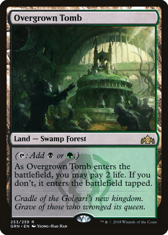 Overgrown Tomb [Guilds of Ravnica] | Black Swamp Games