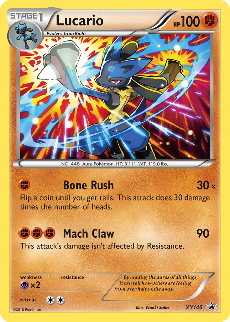 Lucario (XY140) [XY: Black Star Promos] | Black Swamp Games