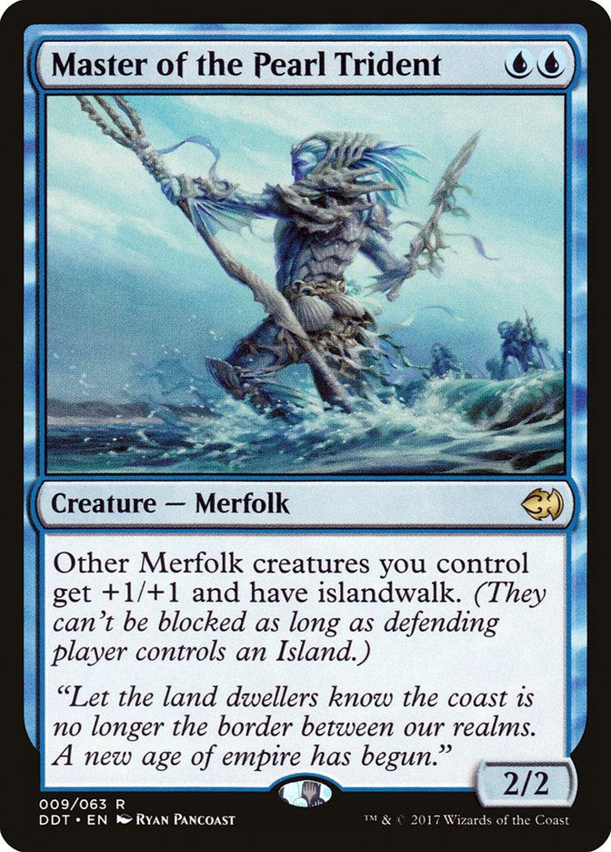 Master of the Pearl Trident [Duel Decks: Merfolk vs. Goblins] | Black Swamp Games