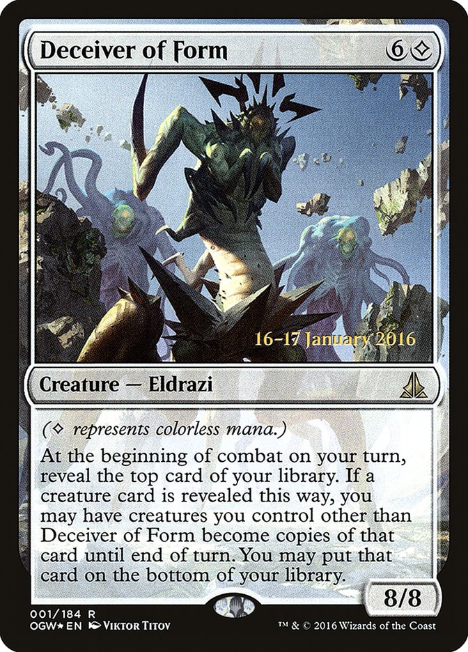Deceiver of Form [Oath of the Gatewatch Prerelease Promos] | Black Swamp Games
