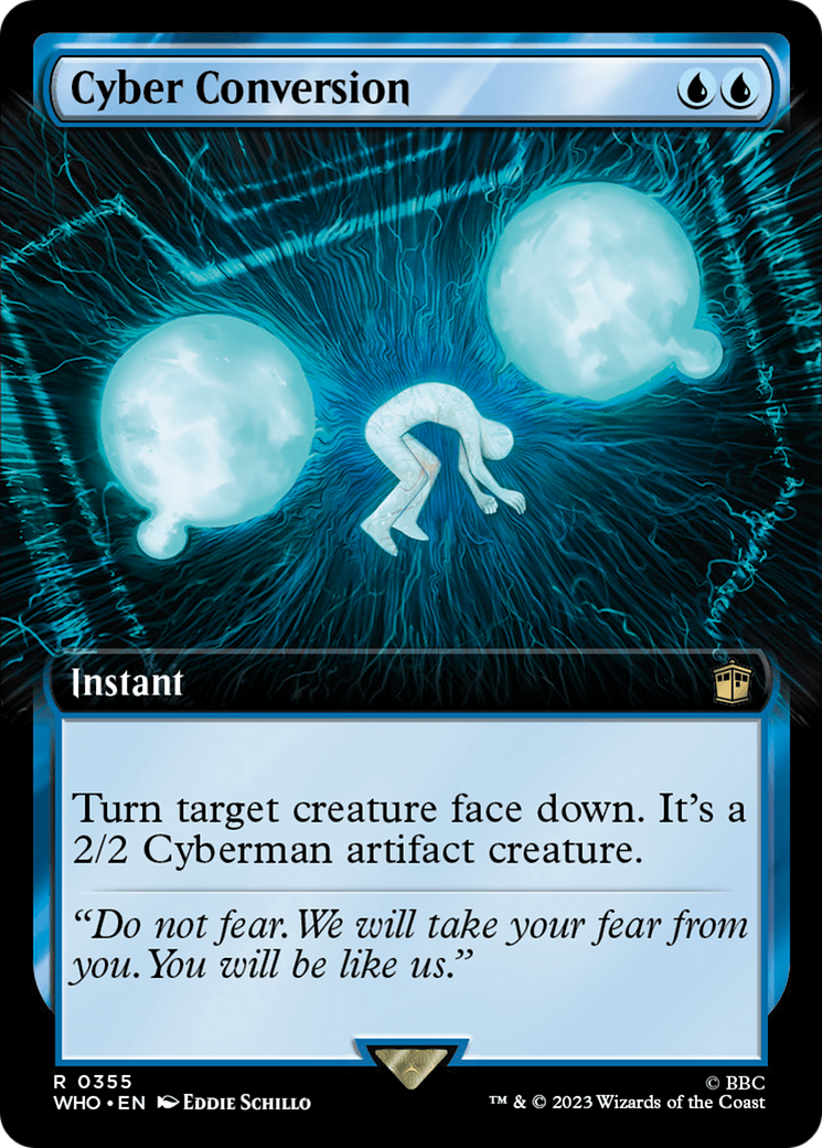 Cyber Conversion (Extended Art) [Doctor Who] | Black Swamp Games
