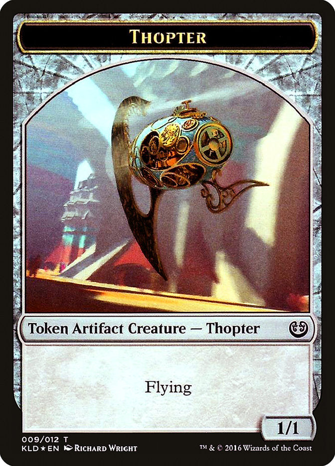 Thopter // Servo Double-Sided Token [League Tokens 2016] | Black Swamp Games