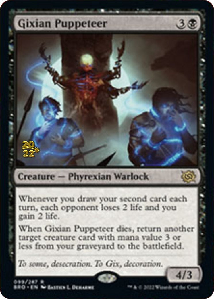 Gixian Puppeteer [The Brothers' War Prerelease Promos] | Black Swamp Games