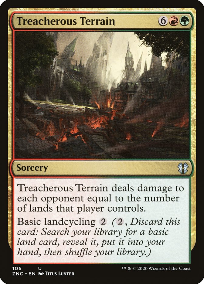 Treacherous Terrain [Zendikar Rising Commander] | Black Swamp Games