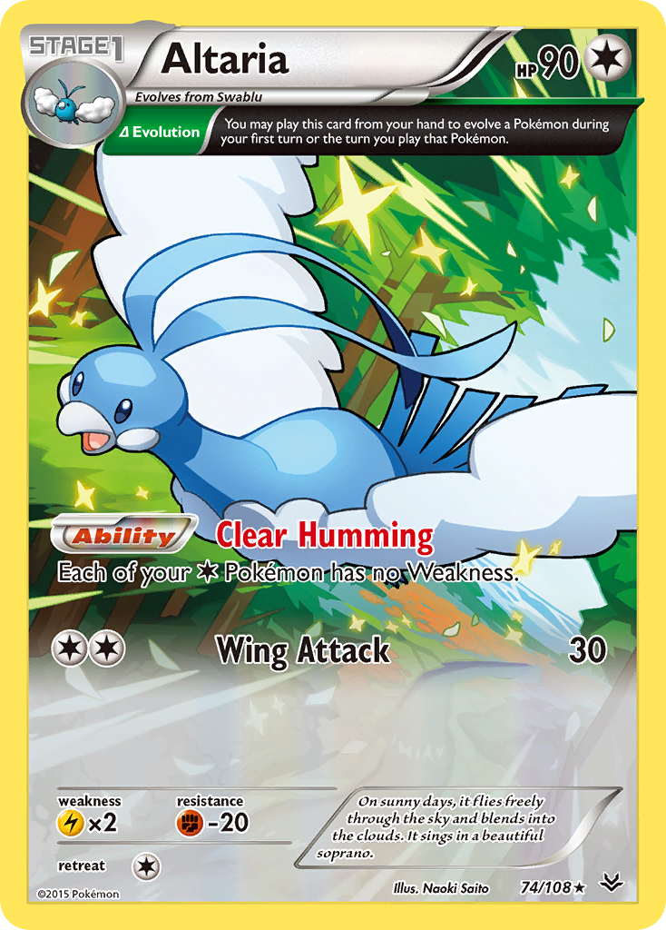 Altaria (74/108) [XY: Roaring Skies] | Black Swamp Games