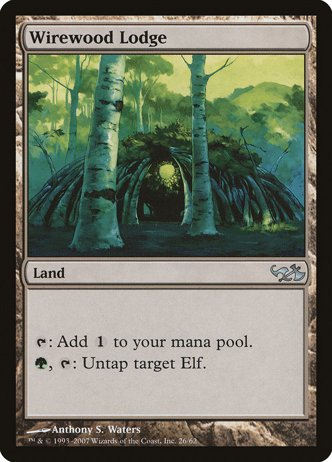 Wirewood Lodge [Duel Decks: Elves vs. Goblins] | Black Swamp Games