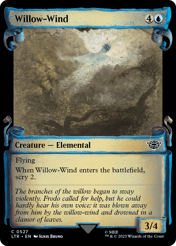 Willow-Wind [The Lord of the Rings: Tales of Middle-Earth Showcase Scrolls] | Black Swamp Games