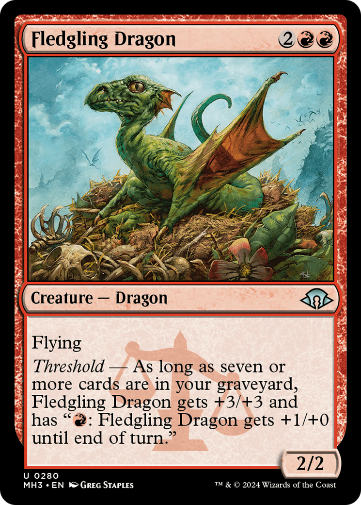 Fledgling Dragon [Modern Horizons 3] | Black Swamp Games