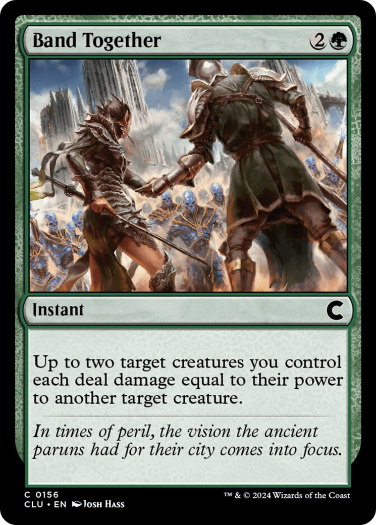 Band Together [Ravnica: Clue Edition] | Black Swamp Games