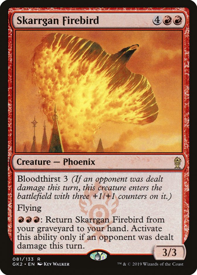 Skarrgan Firebird [Ravnica Allegiance Guild Kit] | Black Swamp Games