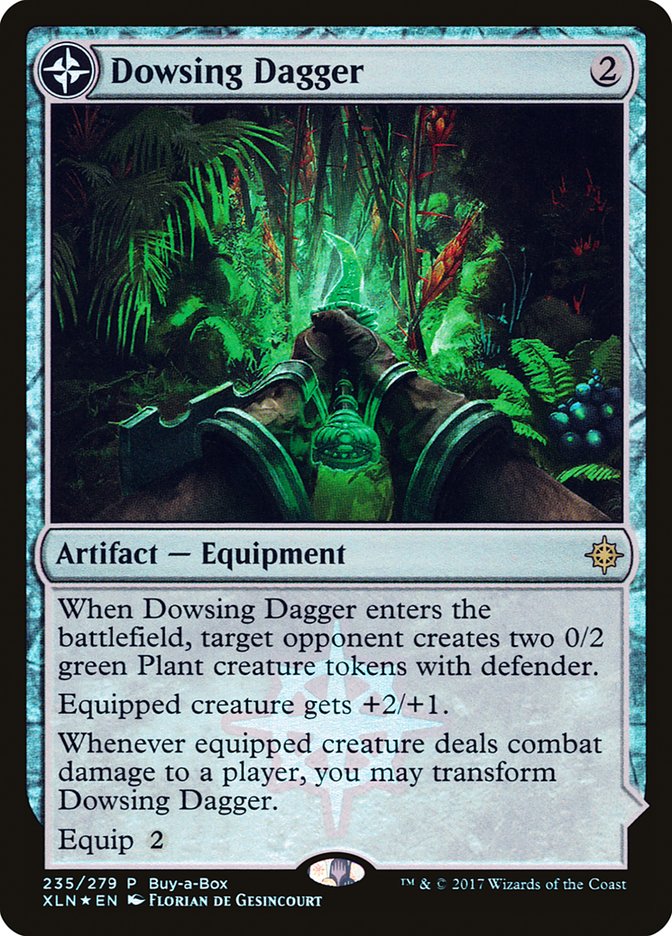 Dowsing Dagger // Lost Vale (Buy-A-Box) [Ixalan Treasure Chest] | Black Swamp Games