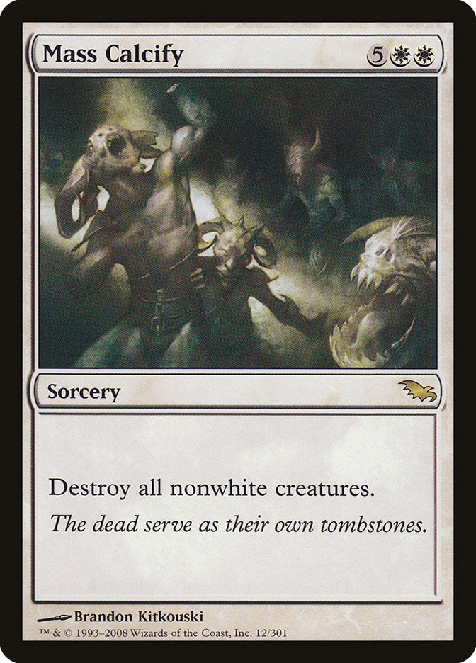 Mass Calcify [Shadowmoor] | Black Swamp Games