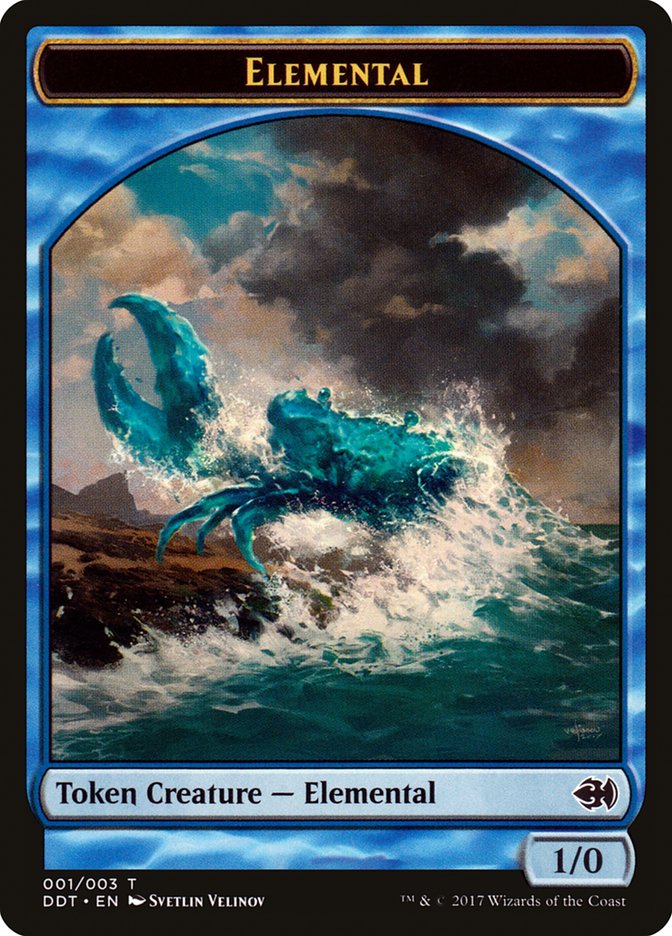 Elemental Token [Duel Decks: Merfolk vs. Goblins Tokens] | Black Swamp Games