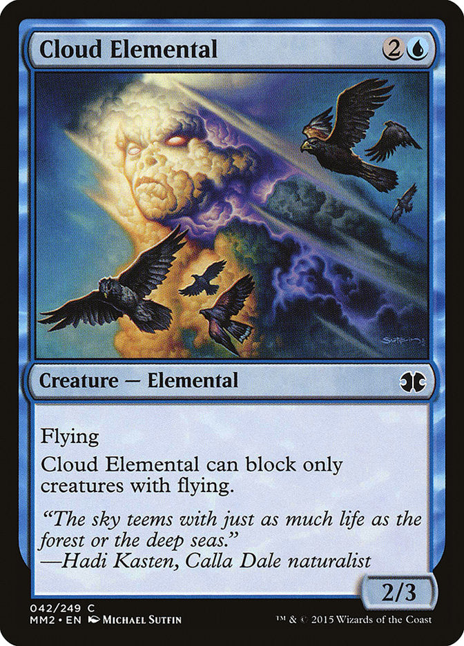 Cloud Elemental [Modern Masters 2015] | Black Swamp Games