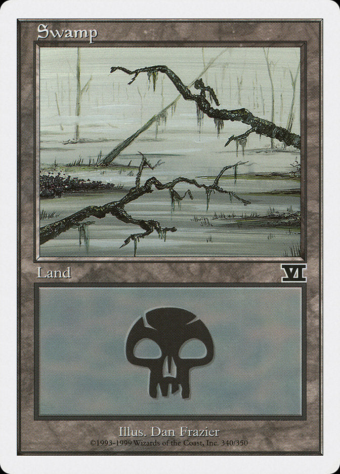 Swamp (340) [Classic Sixth Edition] | Black Swamp Games