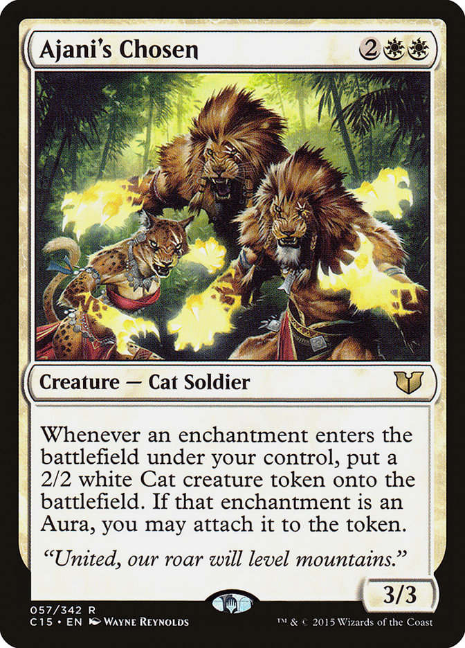 Ajani's Chosen [Commander 2015] | Black Swamp Games