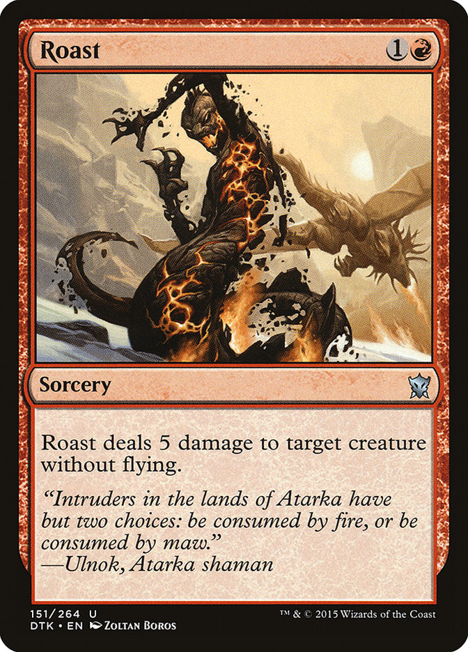 Roast [Dragons of Tarkir] | Black Swamp Games