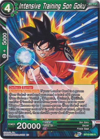 Intensive Training Son Goku (BT10-066) [Rise of the Unison Warrior 2nd Edition] | Black Swamp Games