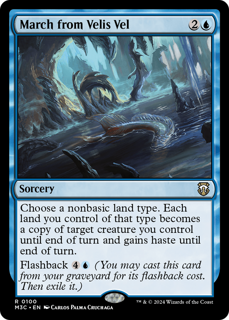 March from Velis Vel [Modern Horizons 3 Commander] | Black Swamp Games