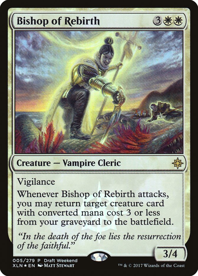 Bishop of Rebirth (Draft Weekend) [Ixalan Promos] | Black Swamp Games