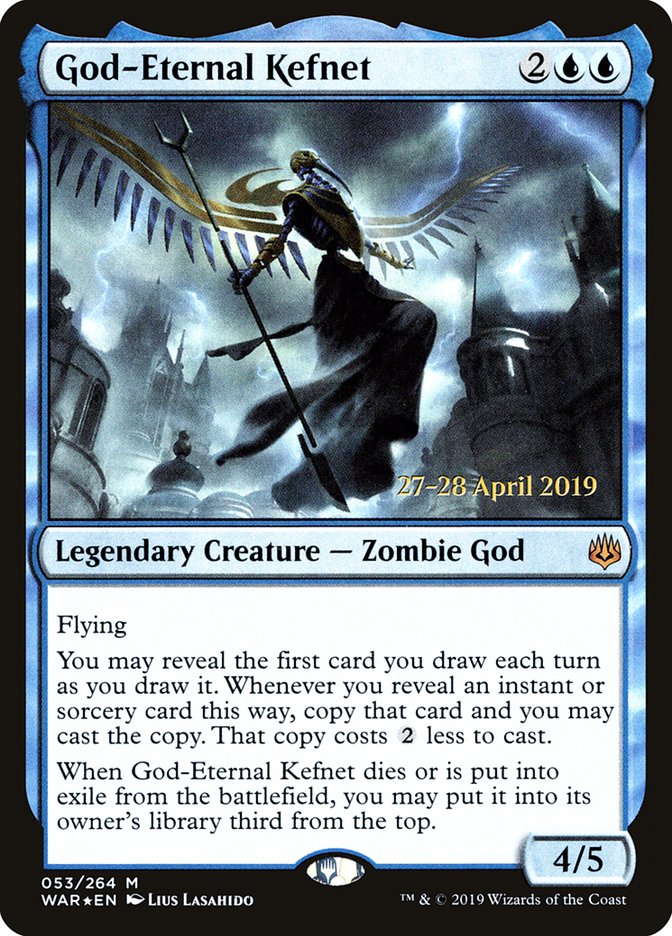 God-Eternal Kefnet [War of the Spark Prerelease Promos] | Black Swamp Games