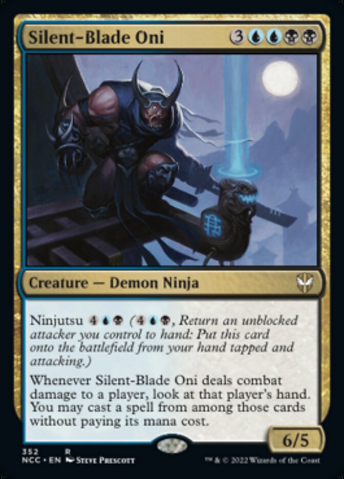 Silent-Blade Oni [Streets of New Capenna Commander] | Black Swamp Games