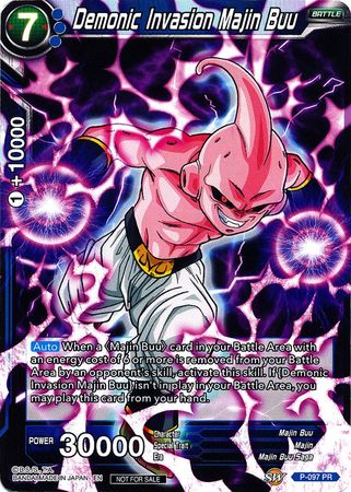 Demonic Invasion Majin Buu (P-097) [Promotion Cards] | Black Swamp Games