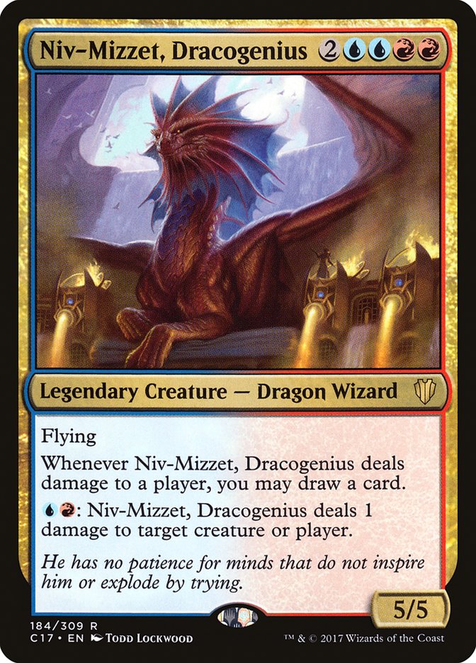 Niv-Mizzet, Dracogenius [Commander 2017] | Black Swamp Games
