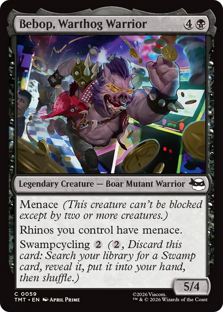 Bebop, Warthog Warrior [Teenage Mutant Ninja Turtles] | Black Swamp Games