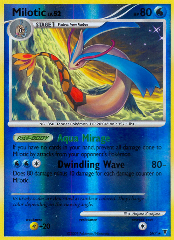 Milotic (SH7) [Platinum: Supreme Victors] | Black Swamp Games