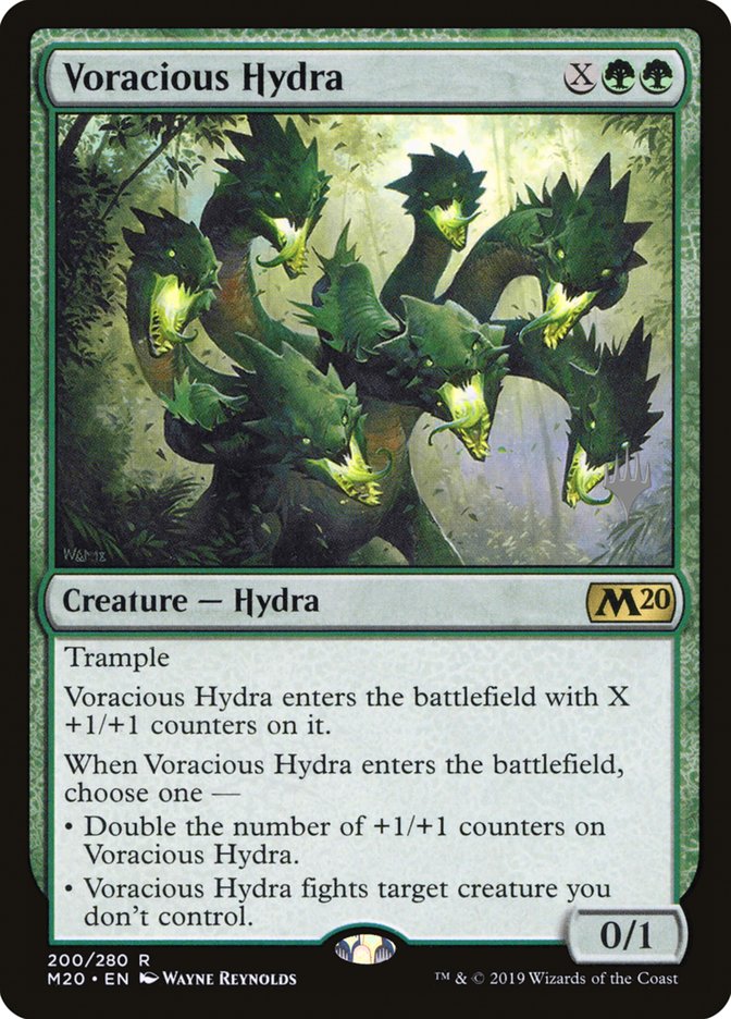 Voracious Hydra (Promo Pack) [Core Set 2020 Promos] | Black Swamp Games