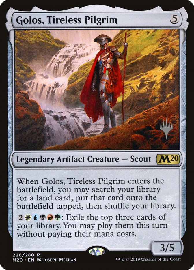 Golos, Tireless Pilgrim (Promo Pack) [Core Set 2020 Promos] | Black Swamp Games