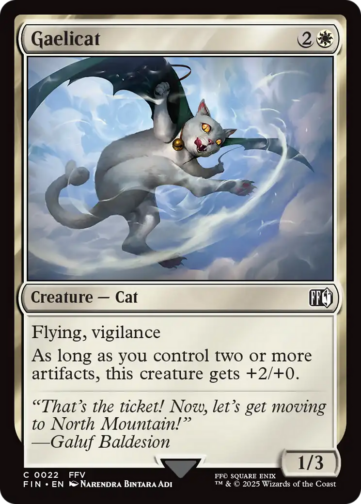 Gaelicat [FINAL FANTASY] | Black Swamp Games