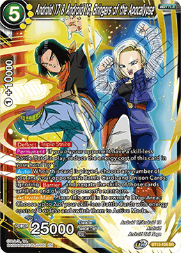 Android 17 & Android 18, Bringers of the Apocalypse (BT13-106) [Supreme Rivalry] | Black Swamp Games